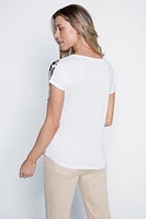 Le t-shirt imprimé animal