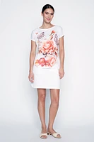 Spring bouquet print t-shirt