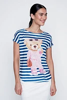 Le t-shirt ours Diva