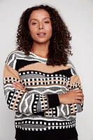 Le pull jacquard à cotton