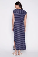 Stripe jersey dress