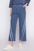 Palazzo pant with tape detail