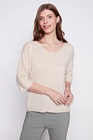 Modal blend sweater