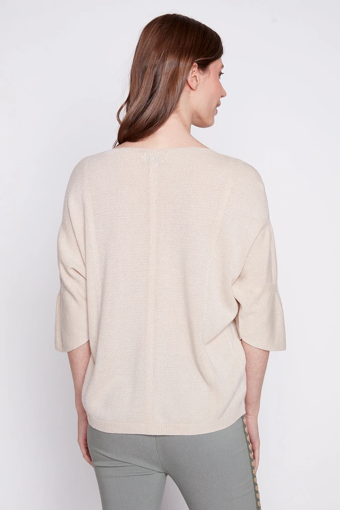 Modal blend sweater