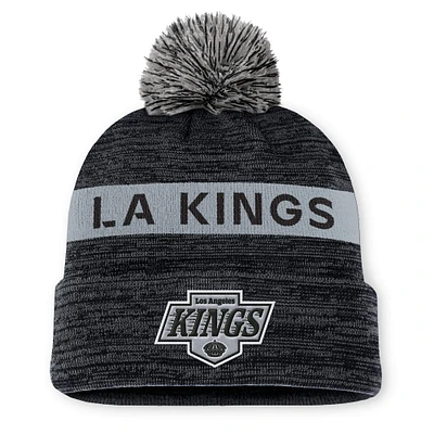 NHL Knit Hat Authentic Pro Rink Cuffed with Pom 2024 Kings