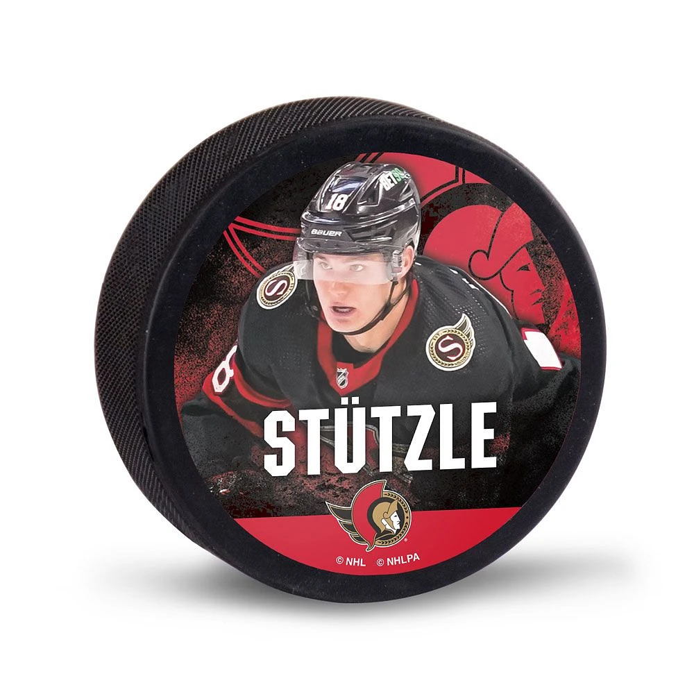 NHL Player Puck Tim Stutzle Senators