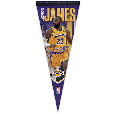 NBA Player Felt Pennant Lebron James Lakers