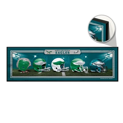 NFL Wood Sign 9"x 30" Eagles