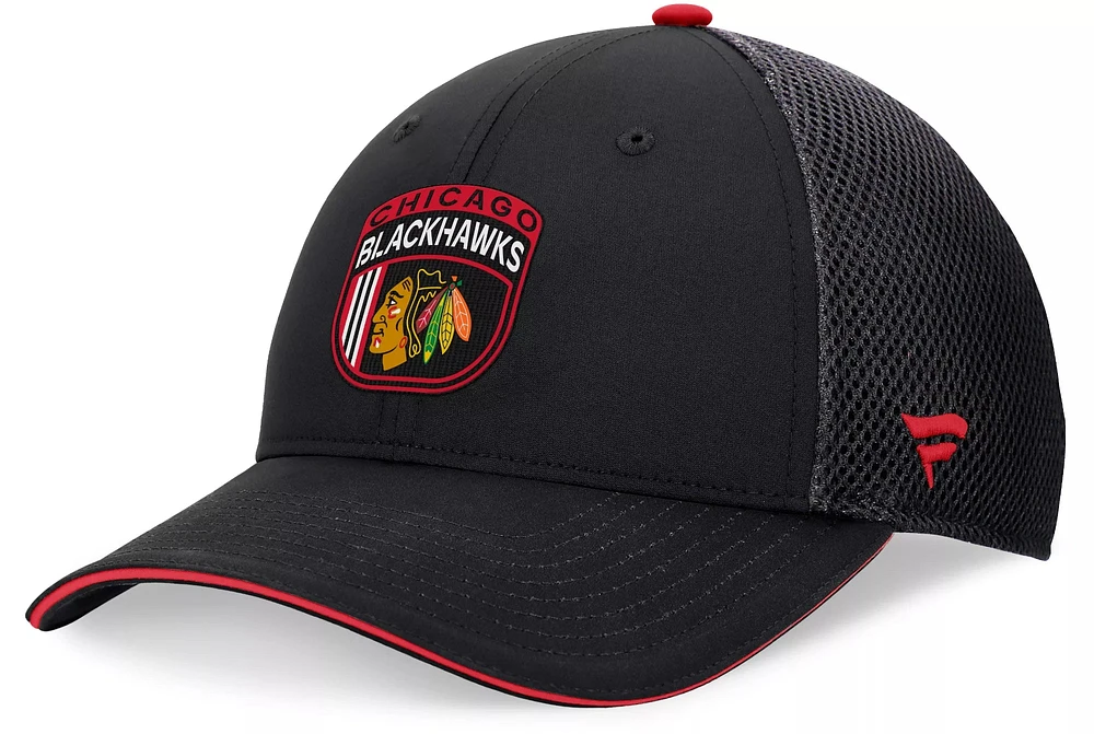 NHL Hat Structured Adjustable Draft 2024 Blackhawks