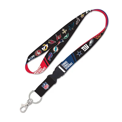 NFL Lanyard Sublimated Mixed Teams National Football Conference