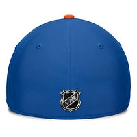 NHL Hat Structured Stretch Authentic Pro Rink Flex Two Tone 2024 Islanders