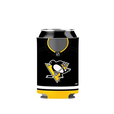 NHL Reversable Neoprene Can Cooler Penguins