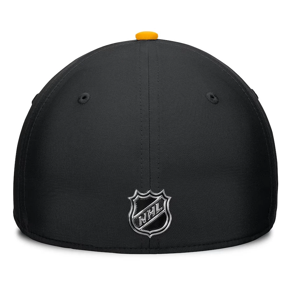 NHL Hat Structured Stretch Authentic Pro Rink Flex Two Tone 2024 Bruins