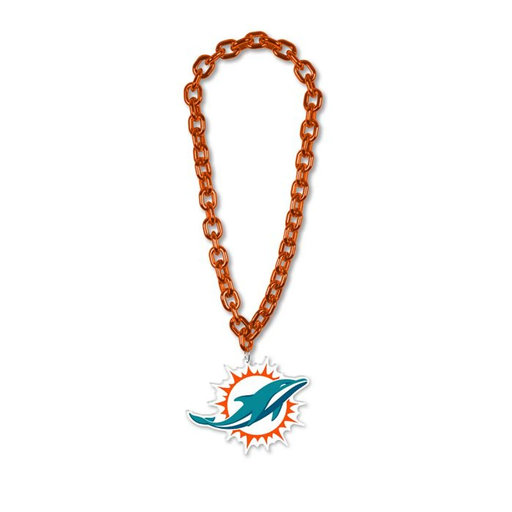 NFL Big Chain Necklace Dolphins