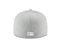 MLB Hat 5950 Basic Grey Yankees