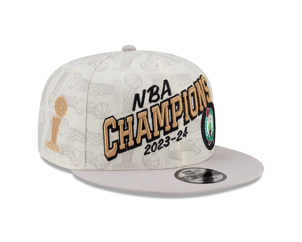 NBA Hat 950 Snapback Locker Room Champs 2023-24 Celtics