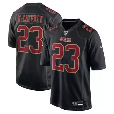 NFL Player Fashion Jersey Carbon Black Chase 2024 Christian McCaffrey 49ers