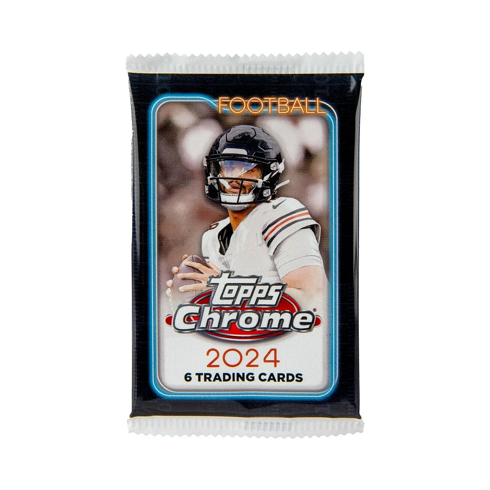 NFL Topps Chrome Football Trading Cards 2024 Blaster Box
