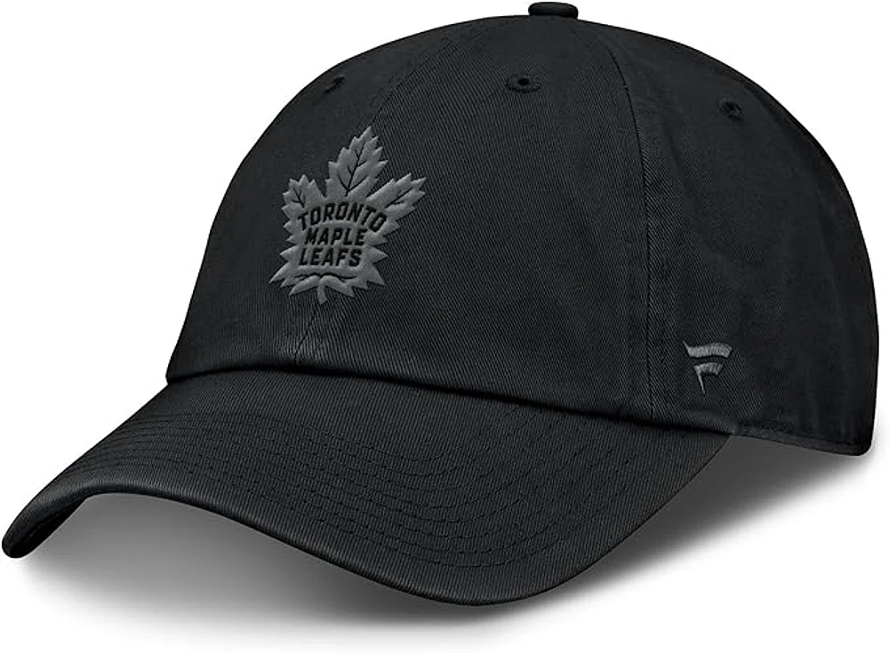 NHL Hat Authentic Pro Unstructured Road Black 2026 Maple Leafs