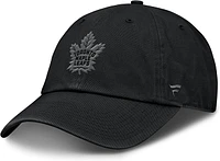 NHL Hat Authentic Pro Unstructured Road Black 2026 Maple Leafs