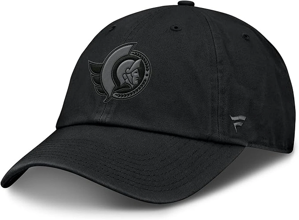 NHL Hat Authentic Pro Unstructured Road Black 2026 Senators