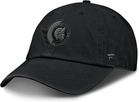 NHL Hat Authentic Pro Unstructured Road Black 2026 Senators