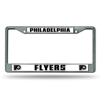 NHL License Plate Frame Chrome Flyers
