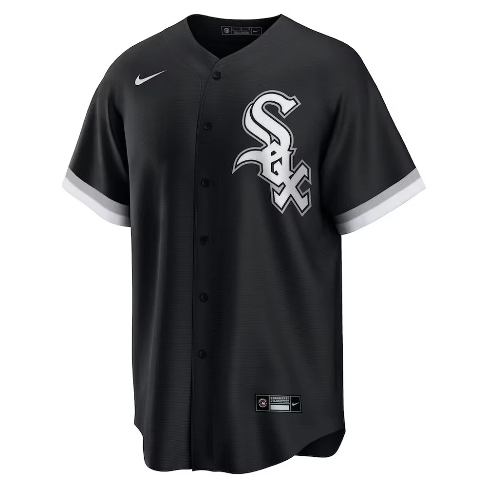 MLB Player Replica Jersey Black Alternate Eloy Jiménez White Sox