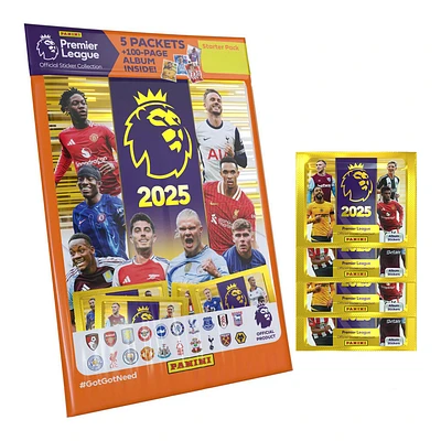 Panini Sticker 2025 Mega Starter Pack Premier League