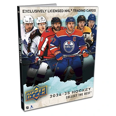 NHL Hockey Cards Series One Hobby Upper Deck 2024-25 Starter Binder