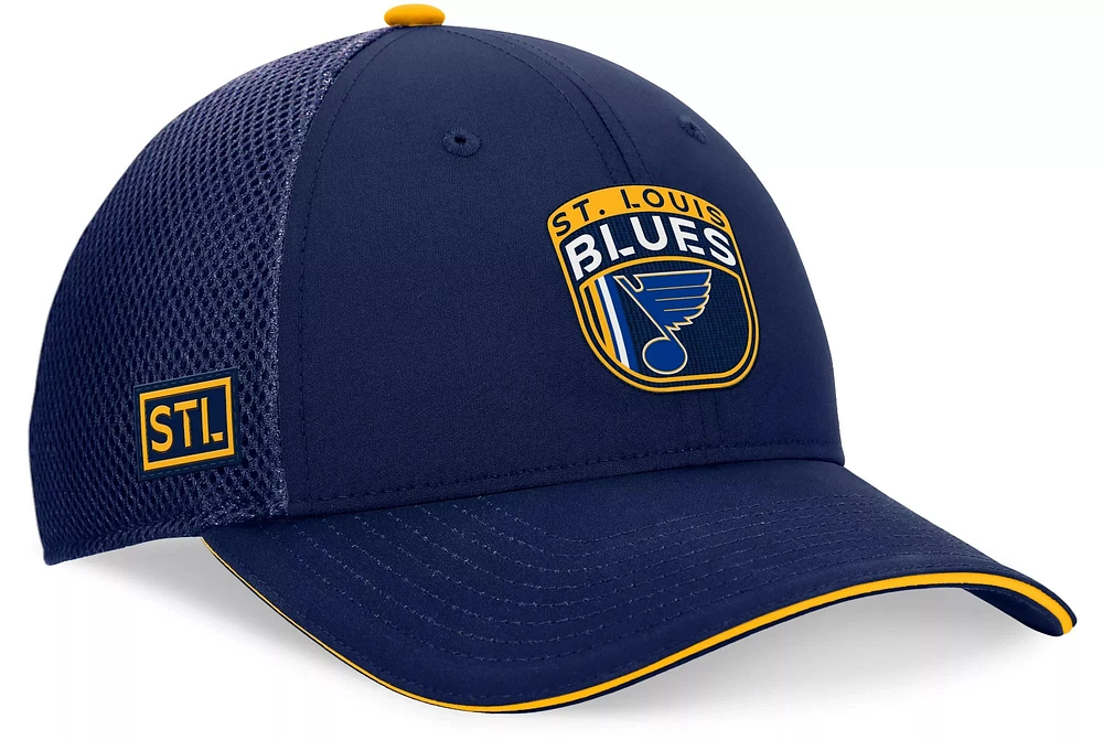 NHL Hat Structured Adjustable Draft 2024 Blues