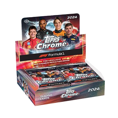 Topps Formula 1 Chrome Qualifying Lap Lite Box Cards 2024