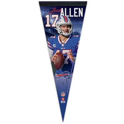 NFL Player Felt Pennant Josh Allen Bills