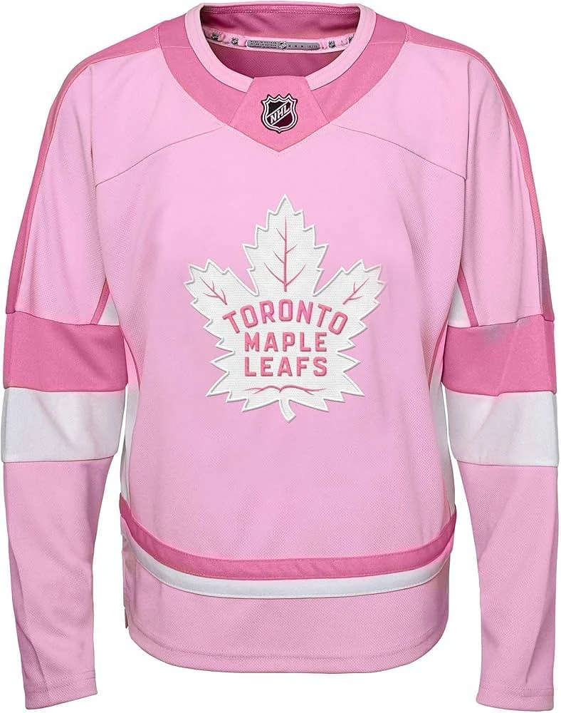 NHL Kids Fashion Jersey Maple Leafs (Pink)