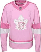 NHL Kids Fashion Jersey Maple Leafs (Pink)