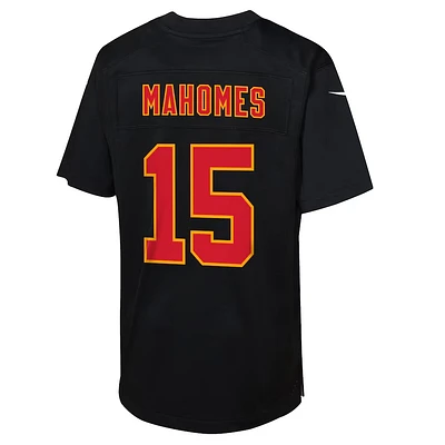 NFL Youth Player Fashion Jersey Super Bowl LIX Carbon Black Chase 2024 Patrick Mahomes Chiefs