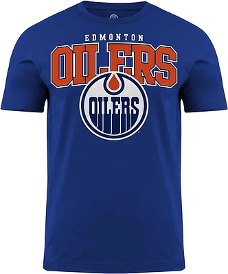 NHL T-Shirt Back To Basics Oilers