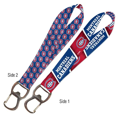 NHL Keystrap Bottle Opener Canadiens