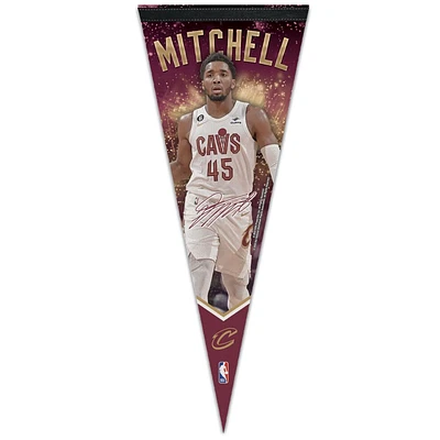 NBA Player Felt Pennant Donovan Mitchell Cavaliers