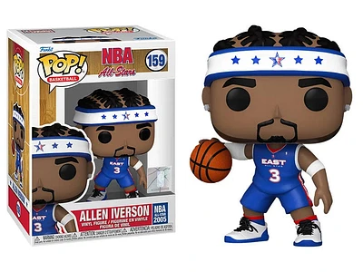 NBA Vintage Player Pop! Figure Allen Iverson All-Star East 2005 #159