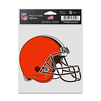 NFL Multi Use Decal 3.75x5 Logo Browns