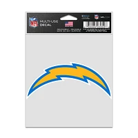 NFL Multi Use Decal 3.75x5 Logo Chargers