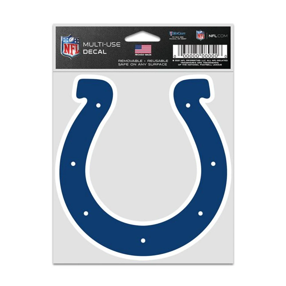 NFL Multi Use Decal 3.75x5 Logo Colts