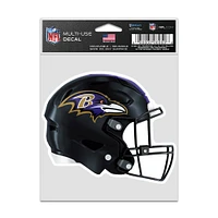 NFL Multi Use Decal 3.75x5 Helmet Ravens