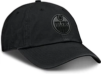 NHL Hat Authentic Pro Unstructured Road Black 2026 Oilers