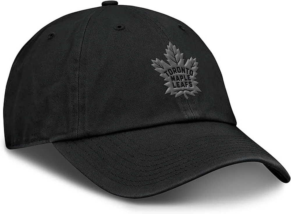 NHL Hat Authentic Pro Unstructured Road Black 2026 Maple Leafs