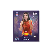 Topps Official Stickers Women's Euro Cup Switzerland 2025 UEFA Multipack