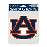 NCAA Multi Use Decal 3.75x5 Logo Auburn Tigers