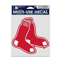 MLB Multi Use Decal 3.75x5 Logo Red Sox