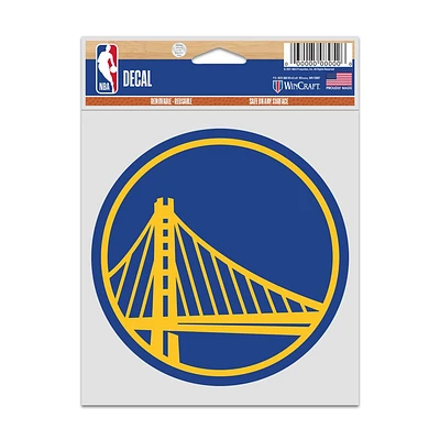 NBA Perfect Cut Decal 4X4 Warriors